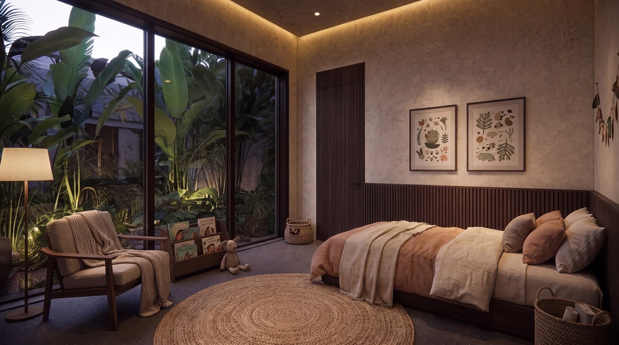 Master Bedroom interior render