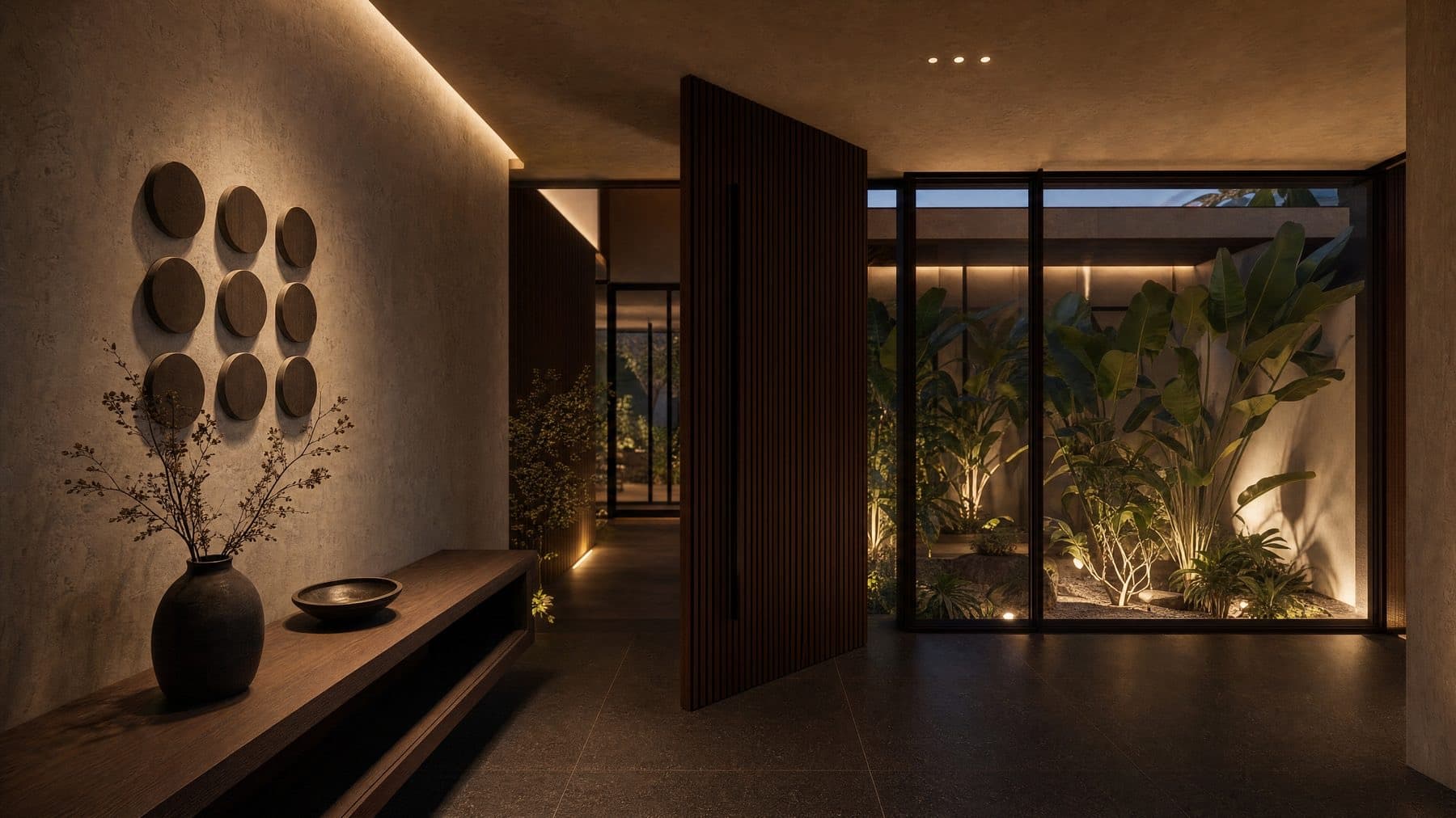 Entrance Foyer interior render