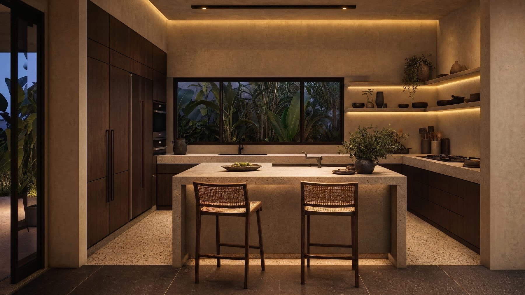 Kitchen interior render