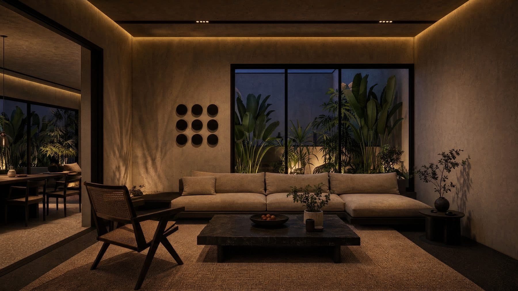 Living Room interior render