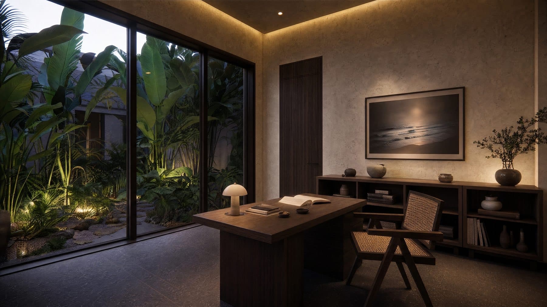 Office Room interior render